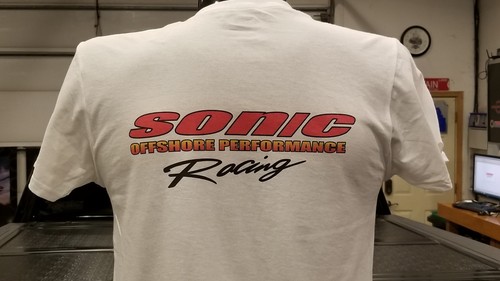 Sonic racing shirts power - t,