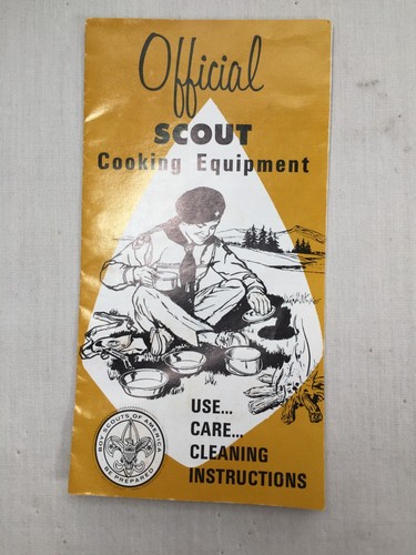 Boy scout official cooking - scout,