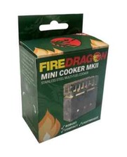 FireDragon Mini Cooker MK2 Lightweight, Compact, Robust Adjustable Wind Shield