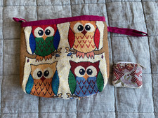 Charming tapestry owl cosmetic - charming,