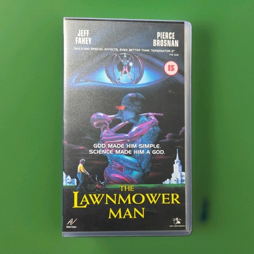 Lawnmower man pal vhs movie - lawnmower,