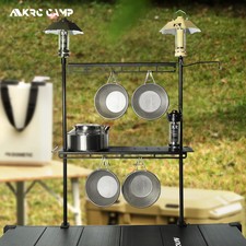 Camping storage shelf - storage, rack