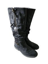 PAVERS Relife black leather