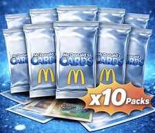 10 x McDonald's UK CARDS