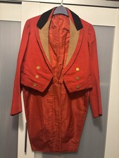 victorian hunting dress coat
