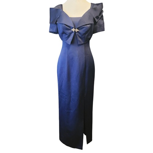 Alex evenings navy - evenings, satin