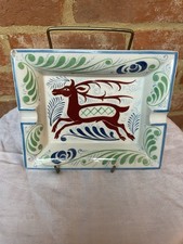 Antique Hermes Paris Cigar Ashtray Ceramic Vintage Rare