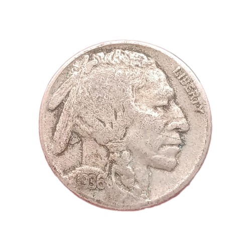 1936 usa buffalo nickel - nickel, coin