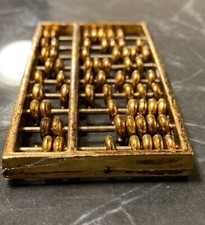 Antique Chinese Mini Abacus