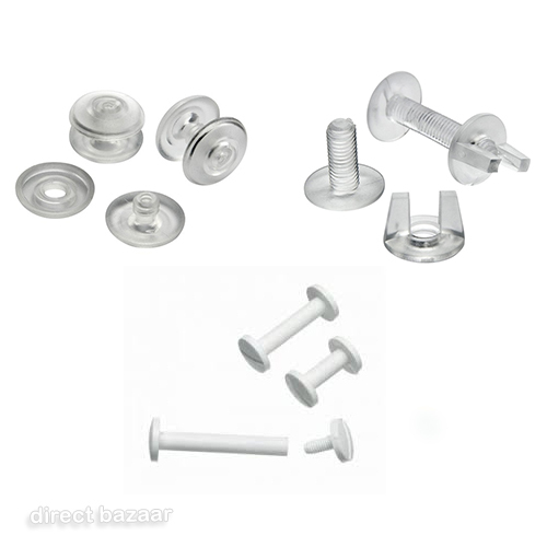 Snap rivet with hole - with,