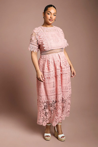 Coast blush midi - midi, womens