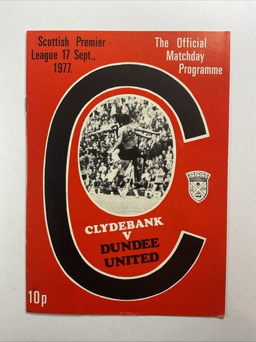 Clydebank dundee united - clydebank,