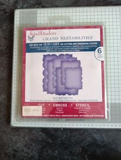 Spellbinders Grand Nestabilities LF-347 Grand Labels 23. 6 Die Set