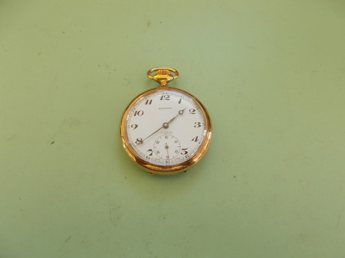 Waltham pocket watch - g/p,