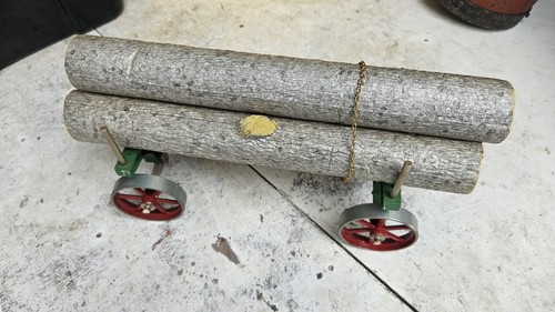 Vintage mamod log - trailer,