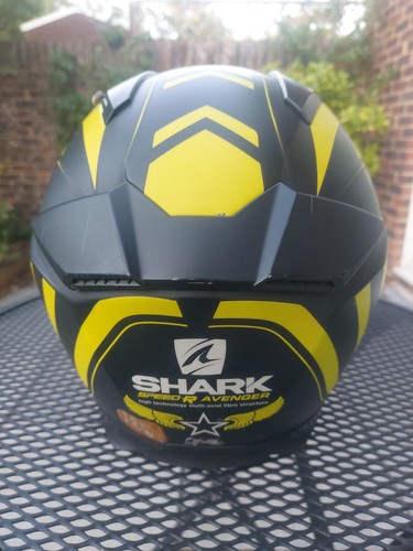 Motorcycle helmet shark - motorcycle,