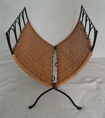 Vintage mid century wicker - vintage, &