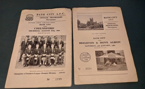 Bath city programmes v - city, x2