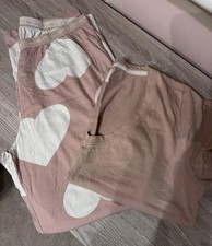 Next Ladies Heart Pjs Size