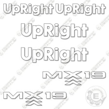 Fits Upright MX19 Decal Kit