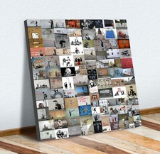 BANKSY COLLAGE MONTAGE CANVAS