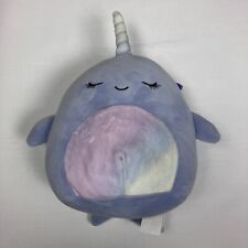 Squishmallow Naomi The Narwhal 7.5" Plush By Kellytoys Toy