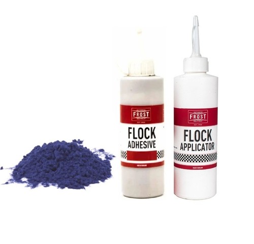 Blue flocking kit 250ml - flocking,