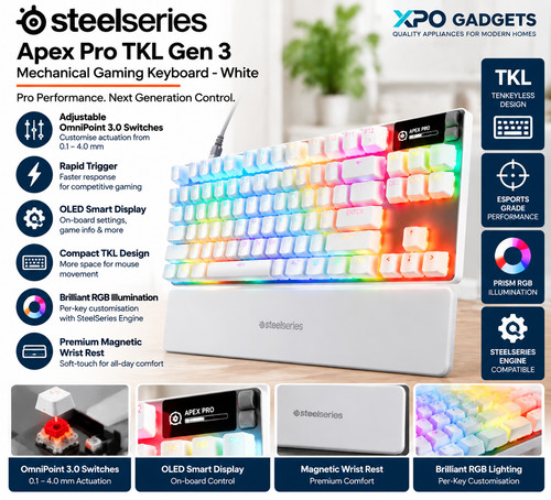 Steelseries apex pro - tkl, gen