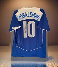 Ronaldinho Signed Autographed