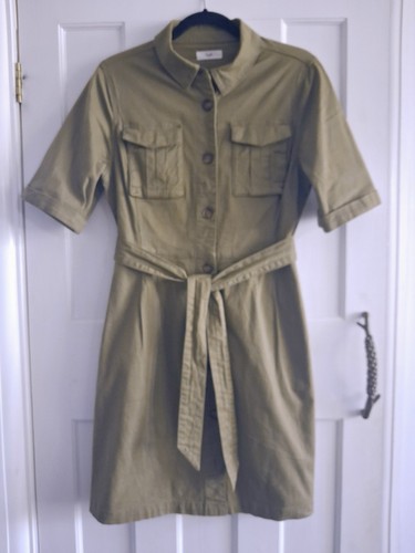 Hush khaki green dress - dress, 12