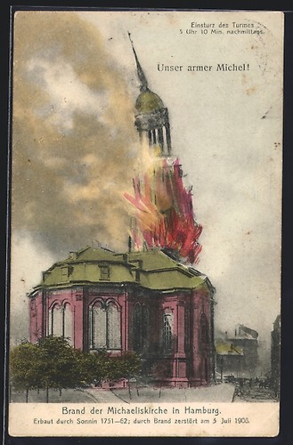 Postcard hamburg neustadt - postcard, hamburg-neustadt