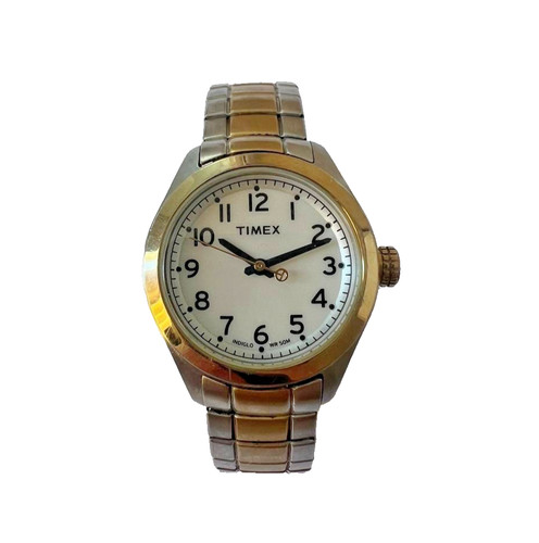 Timex watch indiglo white - timex,