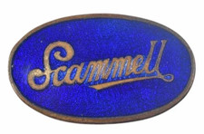 Vintage Old Scammell Lorries Limited Advertising Enamel Lapel Brooch Badge