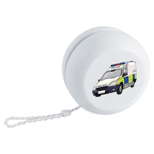 Police dog van retro style - 'police,