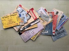 Used Music Concert Ticket Stubs - Various Artists - Choose your artist