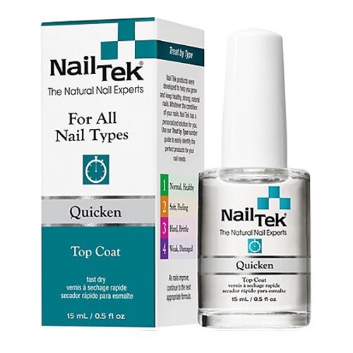 Nail tek quicken top coat - nail,
