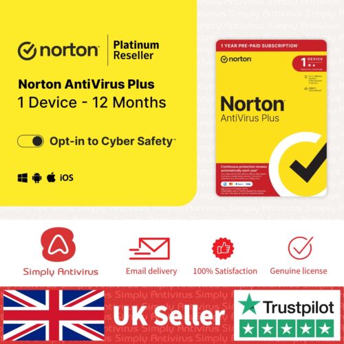 Norton antivirus plus device - plus, 1