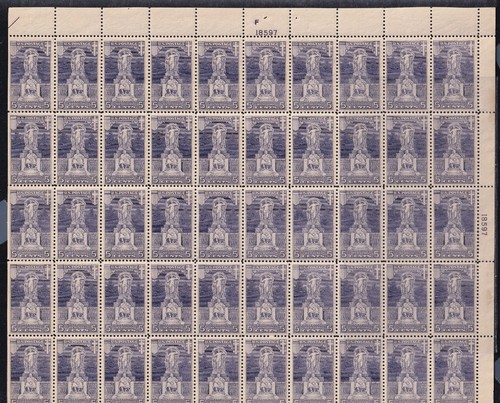 Ericsson memorial mint sheet - ericsson,