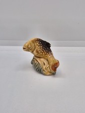Vintage Wade Whimsies Porcelain Trout - 1969 - 1970                             