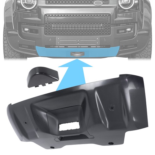 Front bumper tow - eye, cover