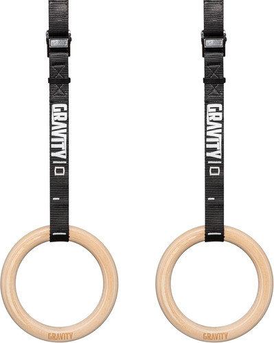 Wooden gymnastic rings - wooden,