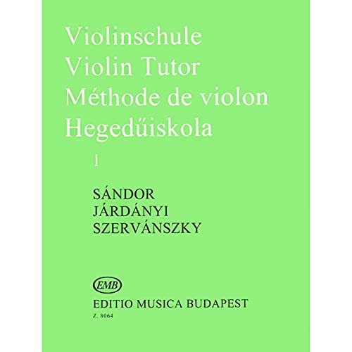 Violin tutor járdányi - tutor, 1