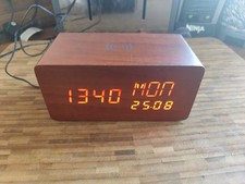 Asda Bluetooth QI Charging Alarm Clock 