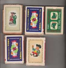 5x different packs CHARRINGTONS MILE END  BREWERY playing cards
