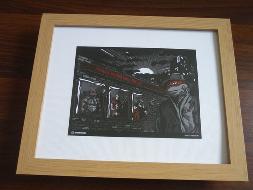 Framed 10x8 poster film - framed,
