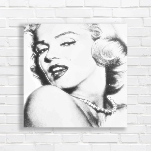 Marilyn monroe square canvas - marilyn,