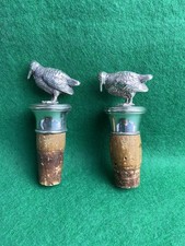 2 Antique Wine Bottle Stoppers