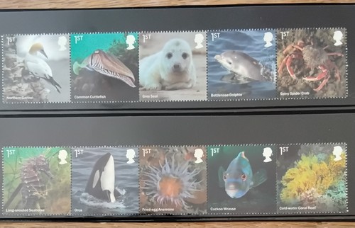 Wild coasts stamps - set, 2021