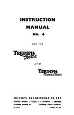 Triumph tiger cub - (1364),