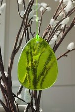 Glass Easter Egg Decorations